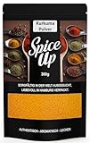 Spice Up Kurkuma Pulver 300 g – Feines Kurkumapulver – Kräftig &...