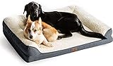 Bedsure orthopädische Hundebett große Hunde - 106x81 cm Hundesofa mit...