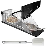 VEGOATY Rattenfalle Lebend, 30cm XXL Groß Lebendfalle für Mäuse mit...