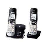 Panasonic KX-TG6812GB DECT Schnurlostelefon DUO ohne Anrufbeantworter...