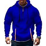 Zipper Hoodie Herren Kapuzenpullover Kapuzenjacke Sweatjacke Zip up Hoodies...