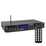 Fenton AV-150BT - HiFi Verstärker 380 Watt, 5.1 AV Receiver mit Bluetooth,...