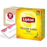 Pere's Candy Bundle für 2 Packung 200 Stück Teebeutel (2 g) Lipton Yellow...