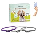 KreezyPets Flohhalsband für Hunde, Antiparasitenhalsband für Hunde, 65 cm...