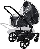 Universal Regenschutz für Kinderwagen und Buggy - Wasserdichter...