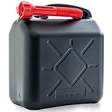 HECHT Robuster 20 Liter Benzinkanister/Kunststoffkanister – für...