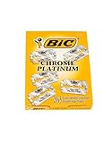 BIC Rasierklingen, 100 Stück, Chrome Platinum, für jeden Rasierhobel,...