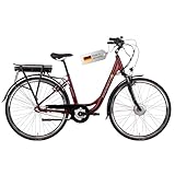 SAXONETTE Ebike Damen, Elektrofahrrad Damen Tiefeinsteiger mit...