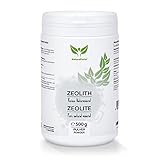 NaturaForte Zeolith Pulver 500g - Klinoptilolith 92%, Vulkanerde extra fein...