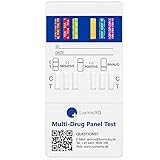 LuxmedIQ Drogenschnelltest für 12 Drogenarten - Drogentest Multi 12 für...