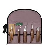 AVIMYA 7PCS Wood Carving Tools with Carving Hook Knife Wood Whittling Knife...