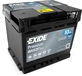 Exide EA530 Premium Carbon Boost Autobatterie 12V 53Ah 540A