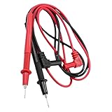 Kisangel Multimeter Messleitungen Testkabel Prüfkabel mit Gummischutz für...