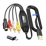 avedio links VHS to Digital Converter, USB2.0 Capture Card, 1080P Video...