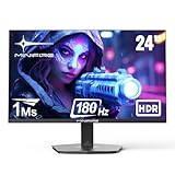 Minifire Gaming Monitor 24 Zoll, 180 Hz, 1ms, AdaptiveSync,IPS, HDMI...