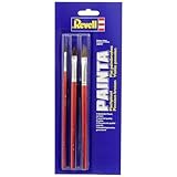 Revell Flächenpinsel-Set I 3-teilig I Modellbau I Mehrfarbig I Large I...