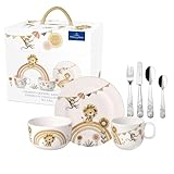 Villeroy & Boch – Boho Kids 'Roar like a lion' Kindergeschirr-Set 7...