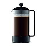 Bodum 1548-01SA-10 Brazil Kaffeebereiter 8 Tassen 1 L Kunststoff, Schwarz