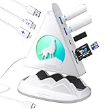 USB C Hub, 8-in-1 USB-C-Hub Multiport-Adapter mit 4K HDMI, PD 100W, 5Gbps...