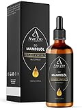 Mandelöl Bio Kaltgepresst I Für Haare, Gesicht, Körper, Haut I Mandelöl...