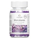 Melatonin Gummies - 60 Stück - 0,5mg bioaktives Melatonin Schlafhormon -...