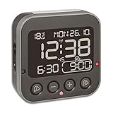 TFA Dostmann Bingo 2.0 digitaler Funk-Wecker, 60.2552.01, hohe Genauigkeit,...