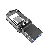 KEXIN USB C Stick 64GB, Typ C Speicherstick OTG Flash Drive USB 3.0 Dual...
