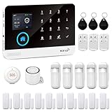 XNY 4G Alarmanlage Haus, WLAN Drahtloses Alarmanlage Wohnung mit...