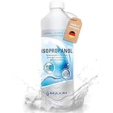 Maxxi Clean | Reines Isopropanol (99,9%) Reinigungsalkohol | 1x 1.000 ml...