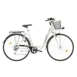 Multibrand Probike 28 Zoll City Fahrrad ALU Rahmen 7 Gang, Korb,...