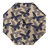 Mateju Automatischer Regenschirm Faltbar 8 Rippen Sturmfest - Kompakter...