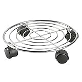 Pflanzenroller rund ca. 30cm, verchromt Vorgänger 44015