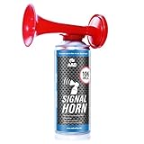 AAB Signal Horn – Laut Nebelhorn 106 dB(A) Mit Nicht Brennbarem Gas, Bis...