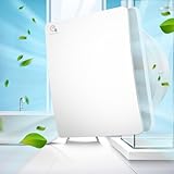 YIBONIKA Badlüfter 100mm mit Feuchtigkeitssensor & Nachlauf, ≤34db...