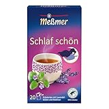 Meßmer SCHLAF SCHÖN | Kräutertee mit Lavendelblüten & Baldrian | 20...