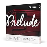 D'Addario J1010-4/4M Prelude Satz umsponnen (A Nickel), Heavy Tension für...