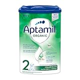 Aptamil Organic 2 – Bio Folgemilch nach dem 6. Monat, Mit Omega 3, DHA &...