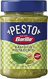 Barilla Pesto Basilico e Pistacchio 12x190g | Glutenfreie Italienische...