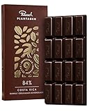 Rausch Costa Rica 84% Schokolade Tafel 125g – hochwertige Tafelschokolade...