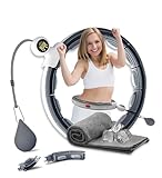 K-MART Gewichteter Hula Hoop, Infinity Smart Hula Hoops mit 16 Knoten, 360...