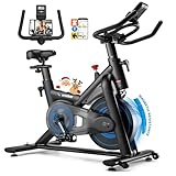Wenoker Heimtrainer Fahrrad mit App,Leises Ergometer Hometrainer Fahrrad...