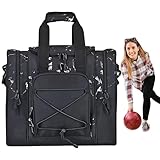 LearnLyrics Bowlingtaschen 1 Ball, einzelne Bowlingtasche, Bowlingtasche...