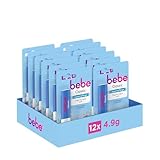 bebe Classic Lippenpflege (12 x 4,9 g), Lippenpflegestift mit Avocadoöl &...