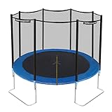 Ultrasport Gartentrampolin Jumper, Ø 366 cm, inkl. Sprungtuch, Federn,...