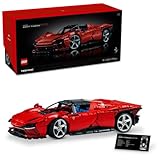 LEGO Technic Ferrari Daytona SP3 Modellauto-Bausatz im Maßstab 1:8, roter...