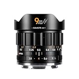 AstrHori 9mm F2.8 APS-C Lens Compatible with Olympus and Panasonic Micro...