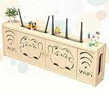 GUIXAN Versteckte Box für WLAN-Router, an der Wand montiertes...