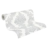 A.S. Création Pure Elegance Vliestapete mit Ornamenten 0,53 x 10,05 m –...