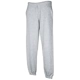 Fruit of the Loom Herren Trainingshose Premium 70/30 (XL) (Grau)