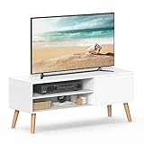 VASAGLE TV-Schrank, Lowboard, Fernsehschrank für Fernseher bis zu 55 Zoll,...